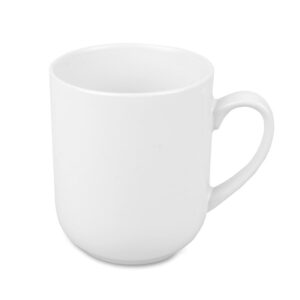 Fehér fényképes kávésbögre íves aljjal 290 ml